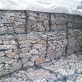 pared de malla de alambre de gabion galvanizado con recubrimiento de PVC